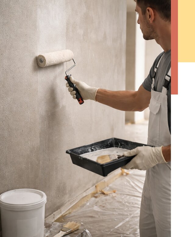 Грунтовка стен в Вятских Полянах от 2233 руб. м2 — быстро, недорого, с материалом | ОТДЕЛОЧНИК-Втс