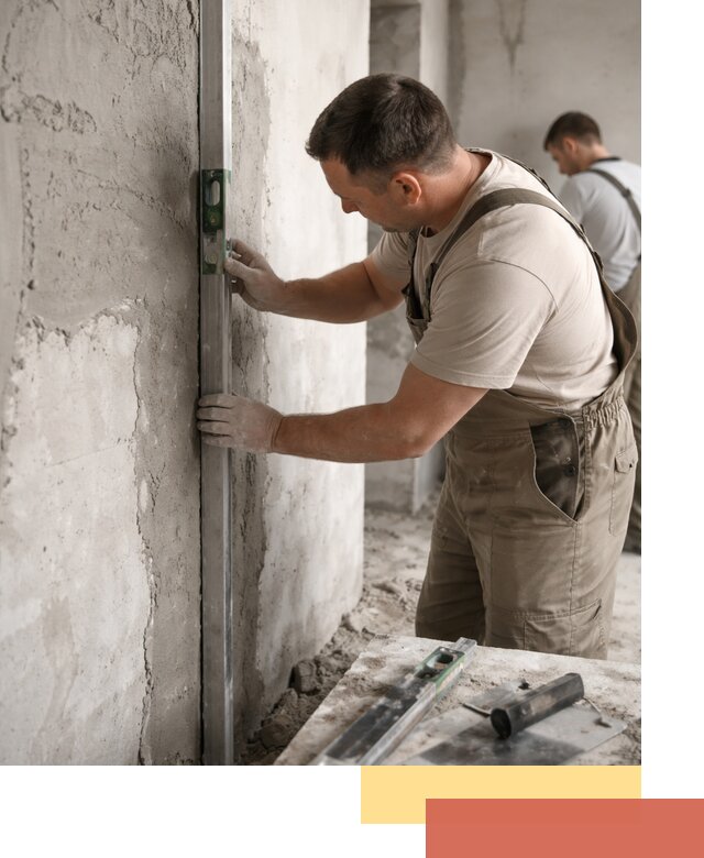 Установка штукатурных маяков в Вятских Полянах с гарантией качества