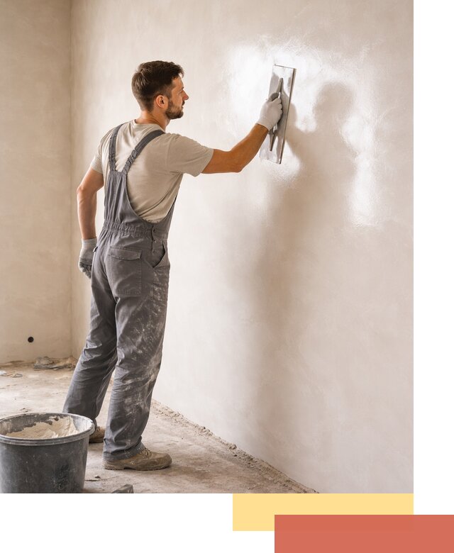 Глянцевание штукатурки стен в Вятских Полянах профессионально и быстро