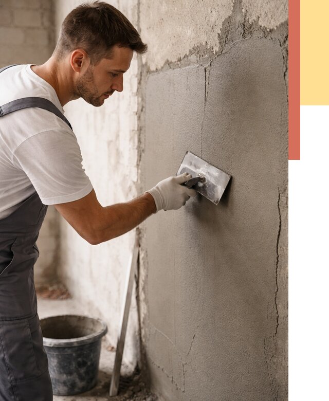 Штукатурка стен под плитку в Вятских Полянах от 4263 руб./м2 — выравнивание под плитку | ОТДЕЛОЧНИК-Втс