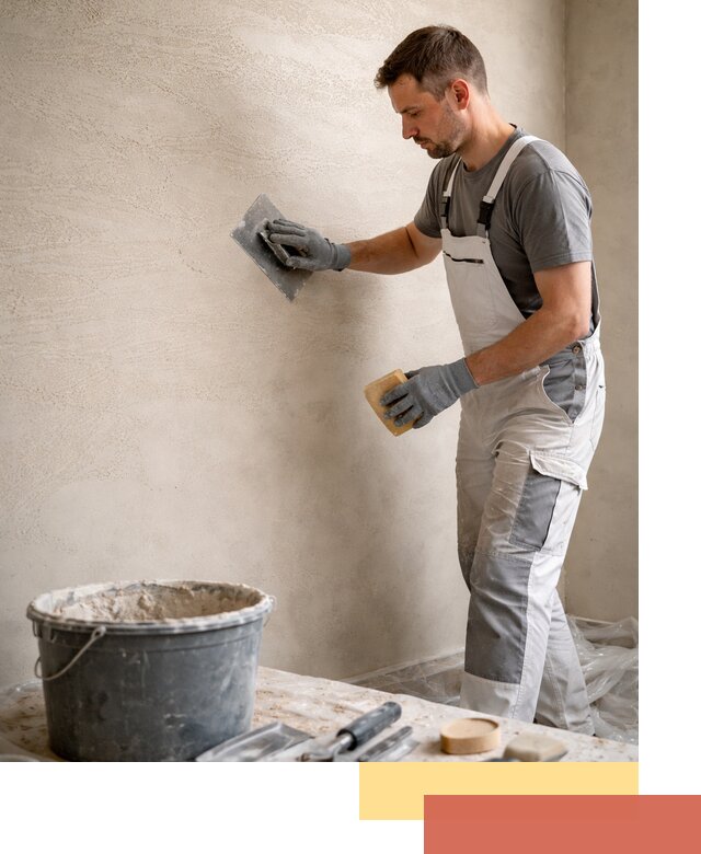 Декоративная штукатурка травертин в Вятских Полянах для стен и потолков