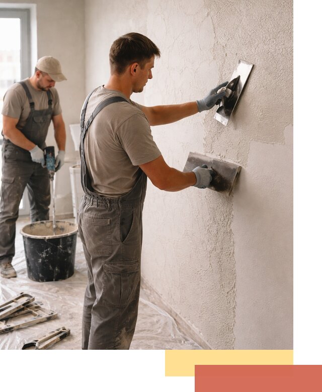 Структурная штукатурка стен в Вятских Полянах — качественная отделка поверхностей