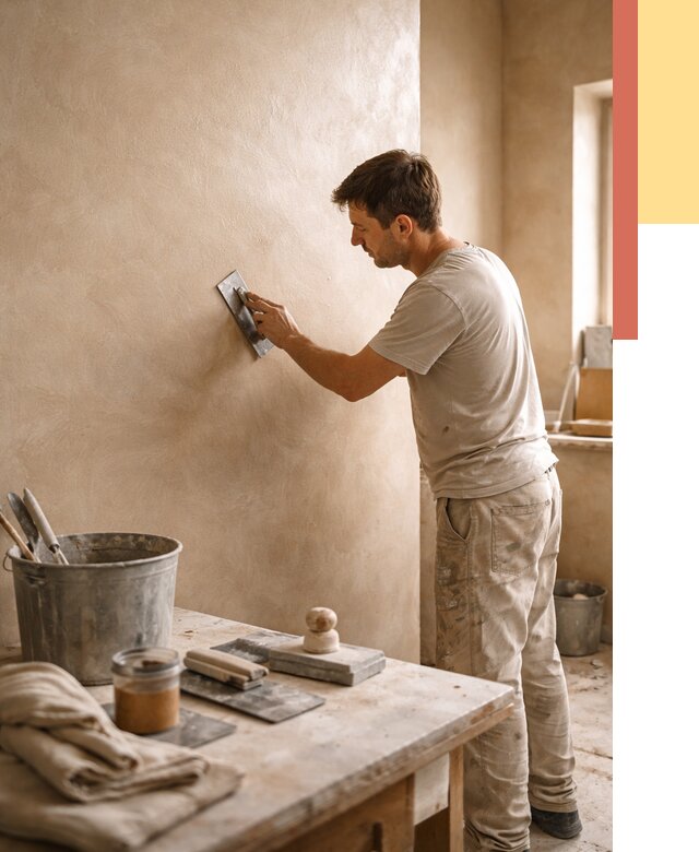 Марокканская штукатурка таделакт в Вятских Полянах под ключ от 4263 руб. | ОТДЕЛОЧНИК-Втс