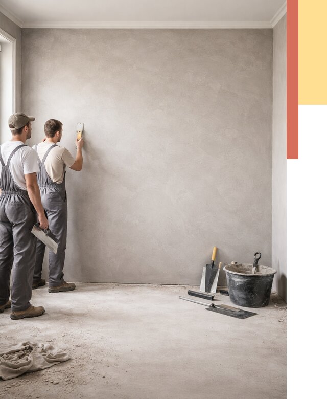 Микробетон на стены в Вятских Полянах от 1269 руб. — нанесение и отделка | ОТДЕЛОЧНИК-Втс