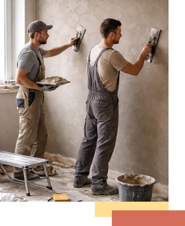 Ремонт декоративной штукатурки и восстановление фактуры в Вятских Полянах