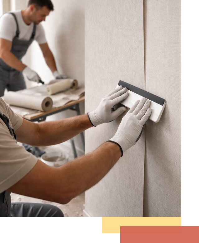 Поклейка обоев под покраску в Вятских Полянах профессионально и быстро