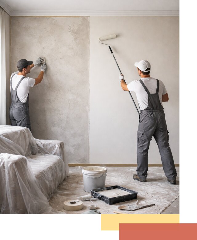 Покраска стен антивандальной краской в Вятских Полянах