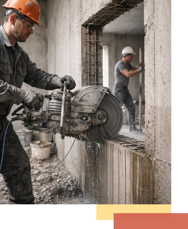 Алмазная резка проемов в Вятских Полянах быстро и точно