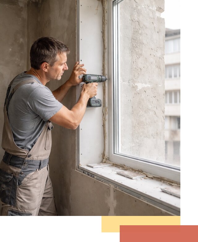 Монтаж гипсокартонных откосов в Вятских Полянах под ключ