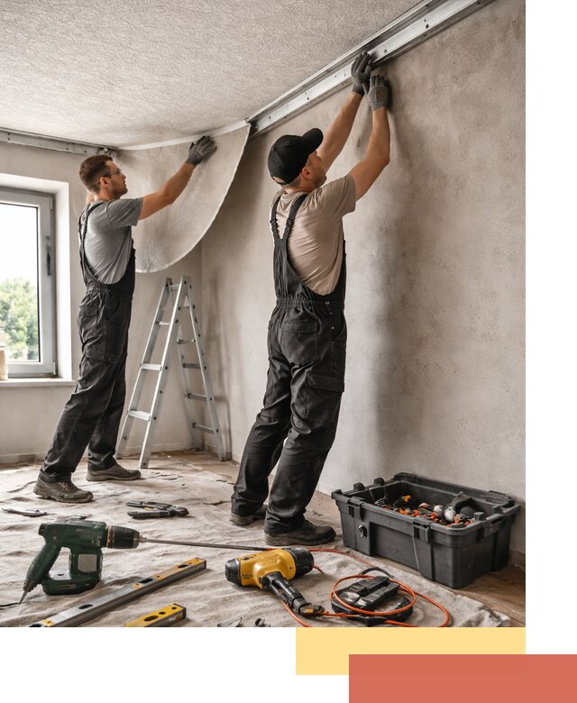 Монтаж фактурного натяжного потолка в Вятских Полянах качественно и быстро