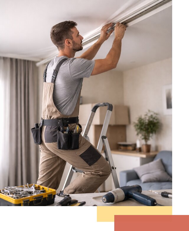 Ремонт натяжных потолков в Вятских Полянах — качественно и оперативно