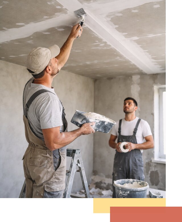 Обработка швов потолка ГКЛ в Вятских Полянах: качественная заделка и шпатлевка