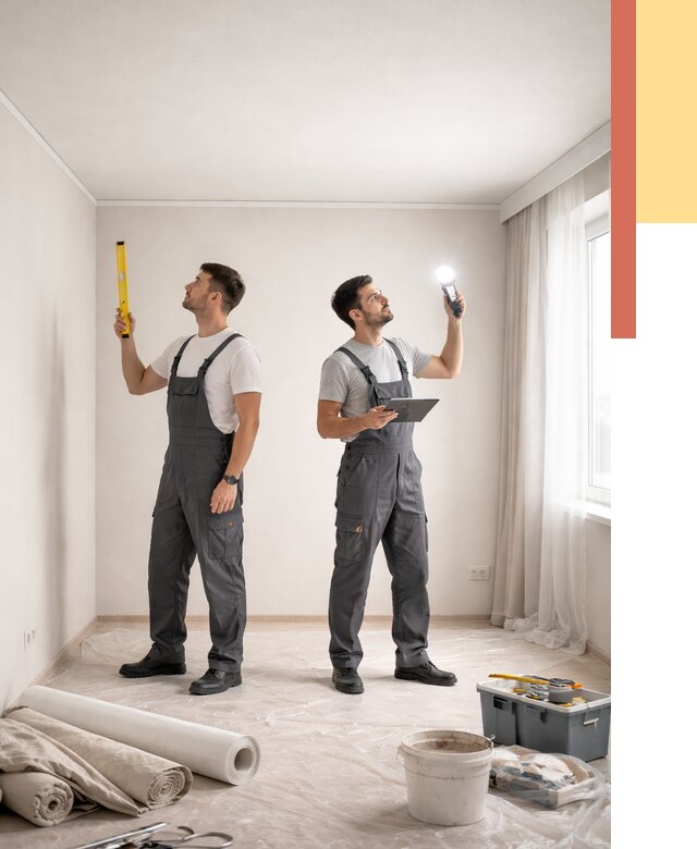 Отделка потолка в Вятских Полянах недорого от 761 руб/м2 | Услуги ОТДЕЛОЧНИК-Втс