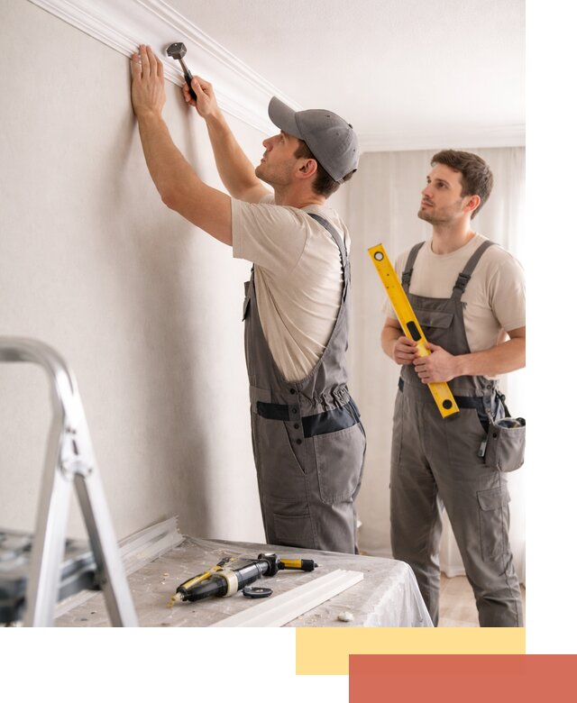 Монтаж потолочного плинтуса в Вятских Полянах качественно и быстро